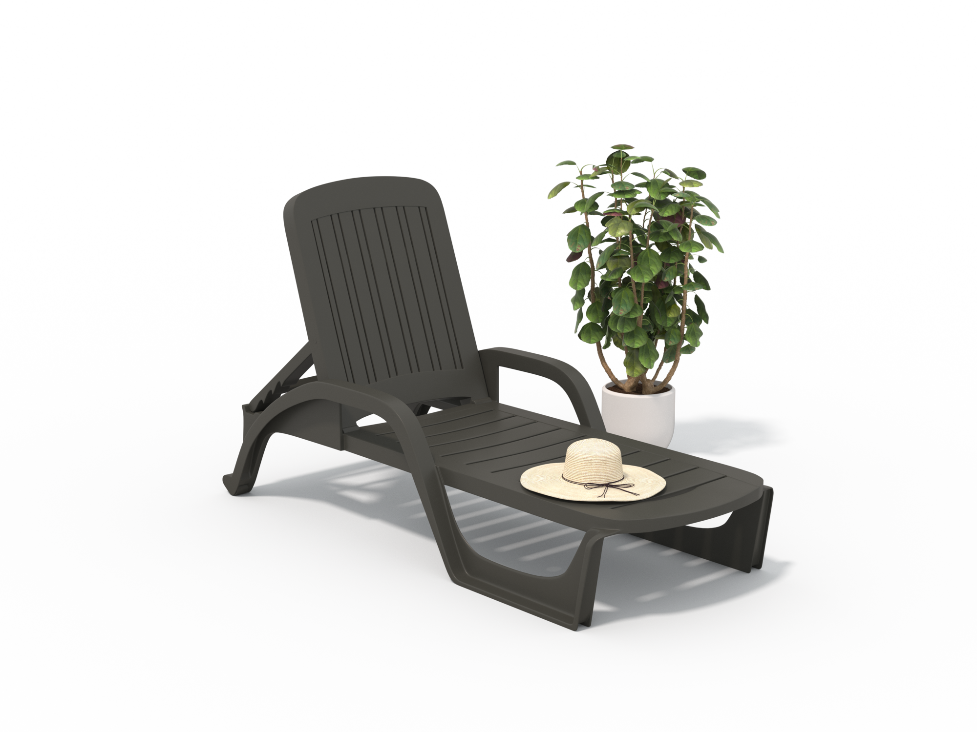 BAIN DE SOLEIL EMPILABLE