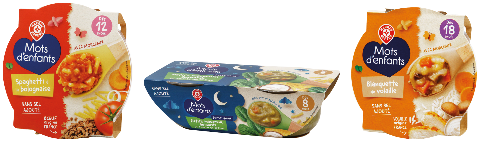 SUR LES PRODUITS PRÉSENTS EN MAGASIN DES GAMMES BOLS ET ASSIETTES POUR BÉBÉ DE LA MARQUE "MOTS D'ENFANTS"