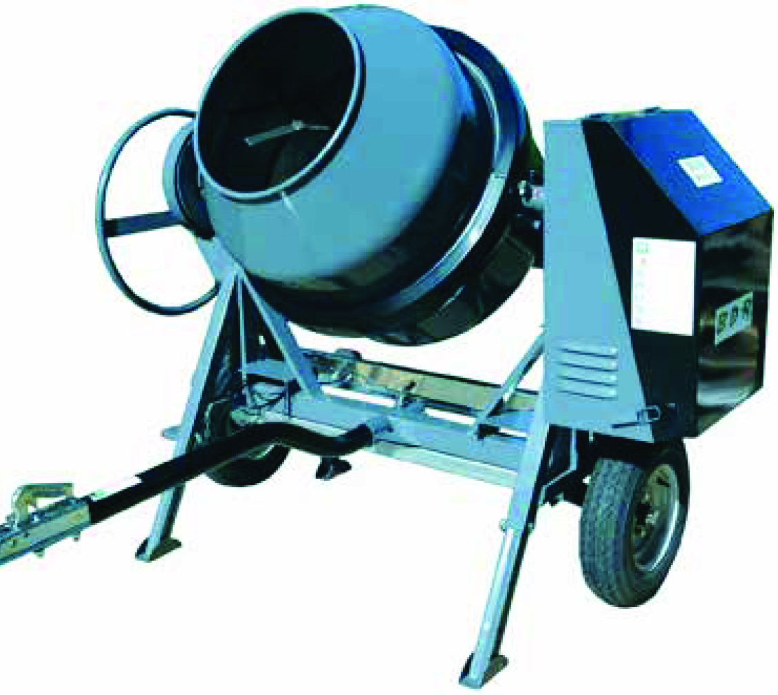 BÉTONNIÈRE ÉLECTRIQUE 230 V TRACTABLE