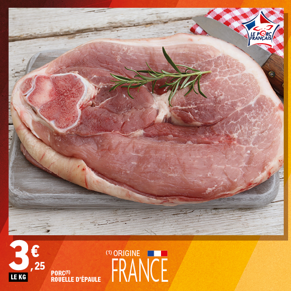 PORC ROUELLE D’ÉPAULE