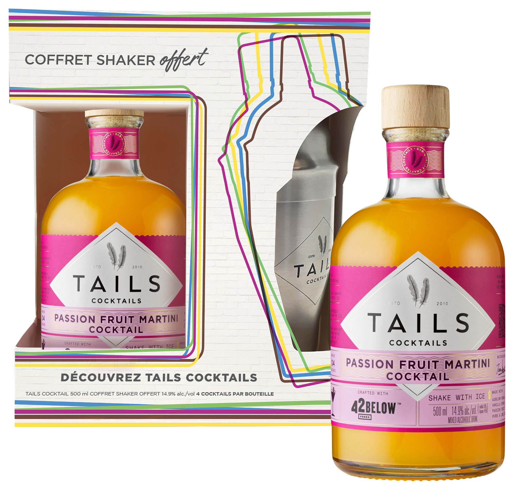 COFFRET PASSION FRUIT MARTINI COCKTAIL