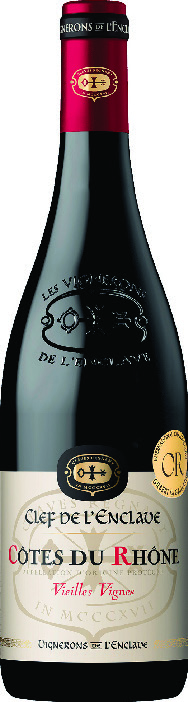 A.O.P(1) CÔTES DU RHÔNE CLEF DE L’ENCLAVE VIEILLES VIGNES