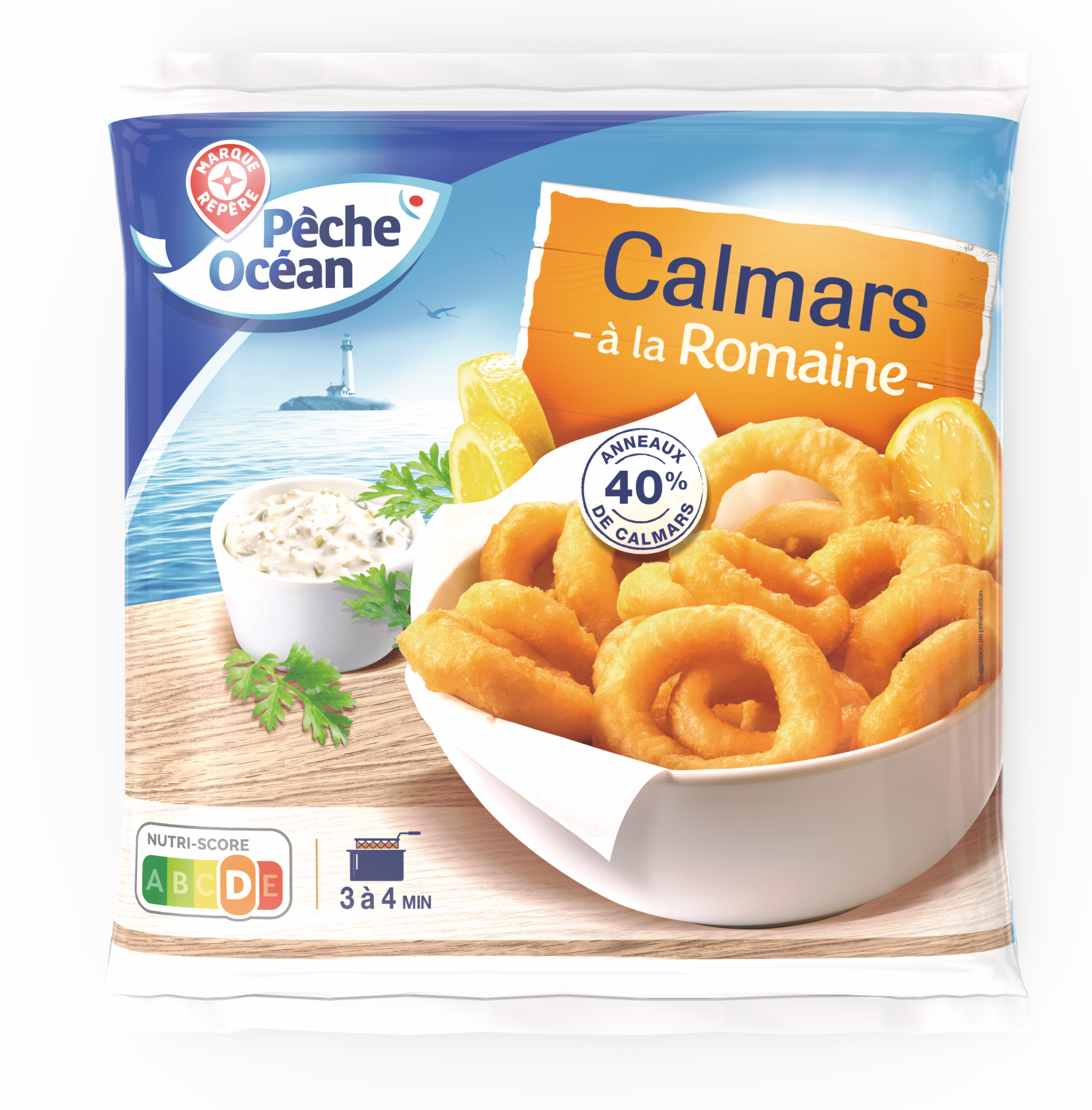 CALMARS À LA ROMAINE SURGELÉS