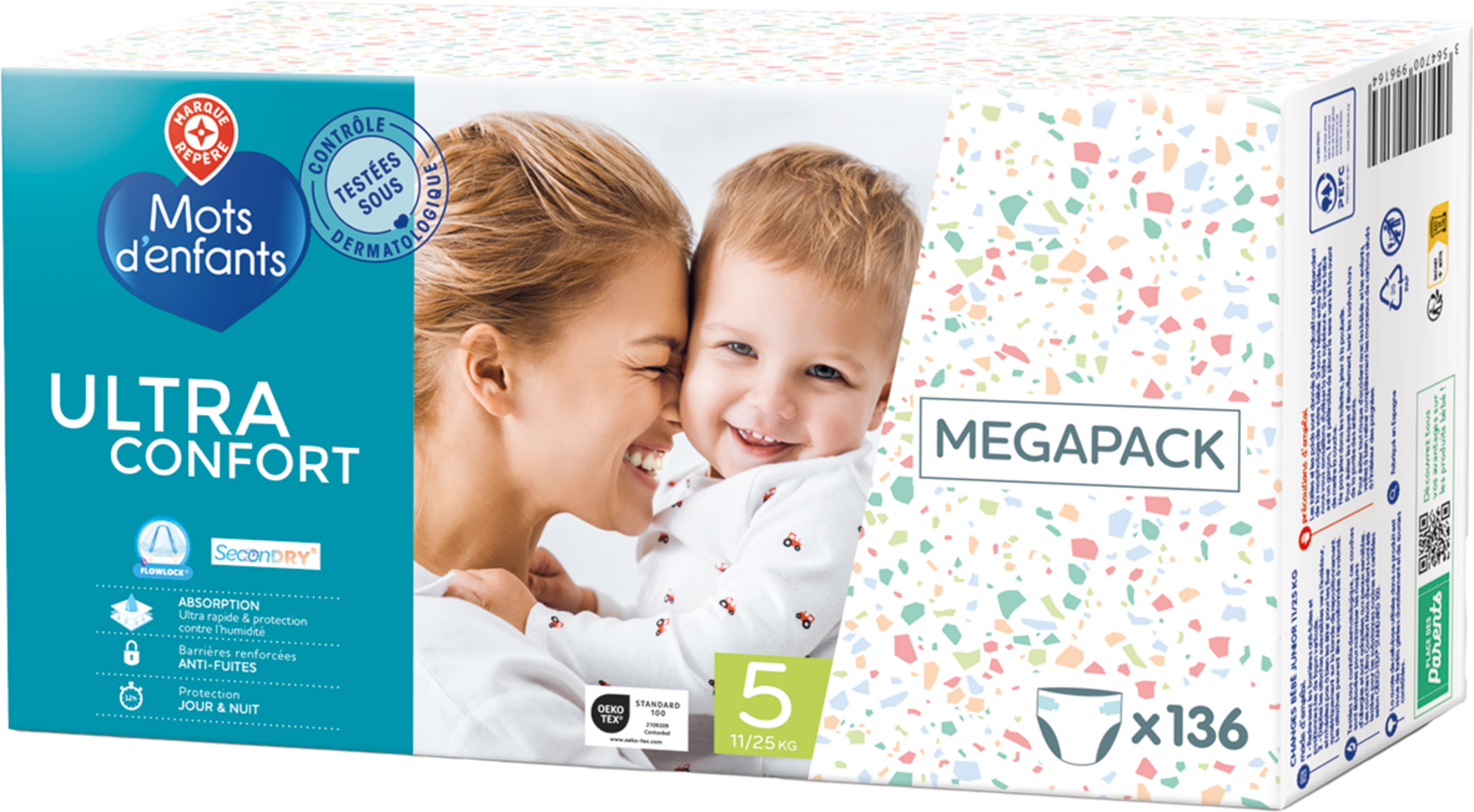 CHANGES BÉBÉ ULTRA CONFORT MÉGAPACK