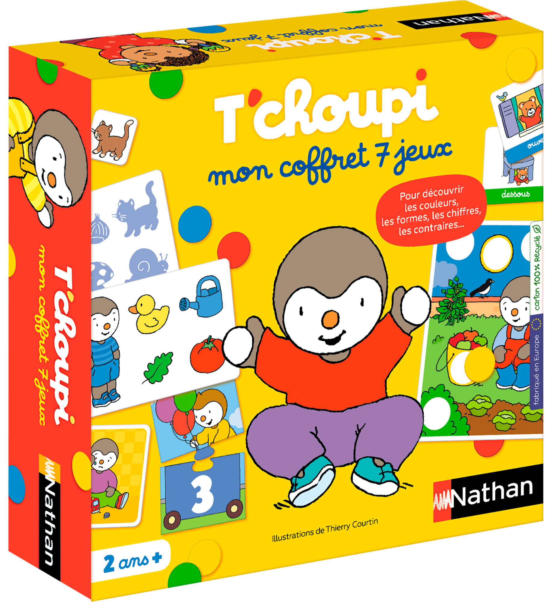 1. T'CHOUPI MON COFFRET 7 JEUX
2. T'CHOUPI MON PREMIER CHERCHE ET TROUVE