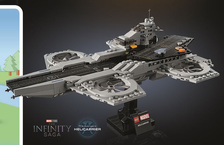 L'HELIPORTEUR DES AVENGERS