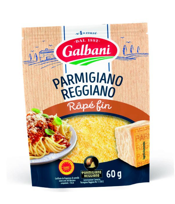 DOP* PARMIGIANO REGGIANO RÂPÉ FIN