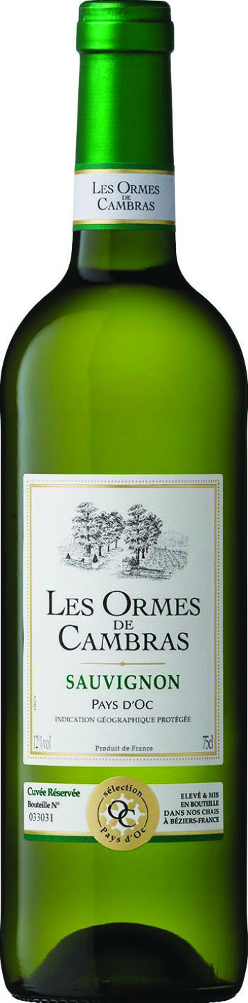 I.G.P(1) PAYS D’OC LES ORMES DE CAMBRAS SAUVIGNON