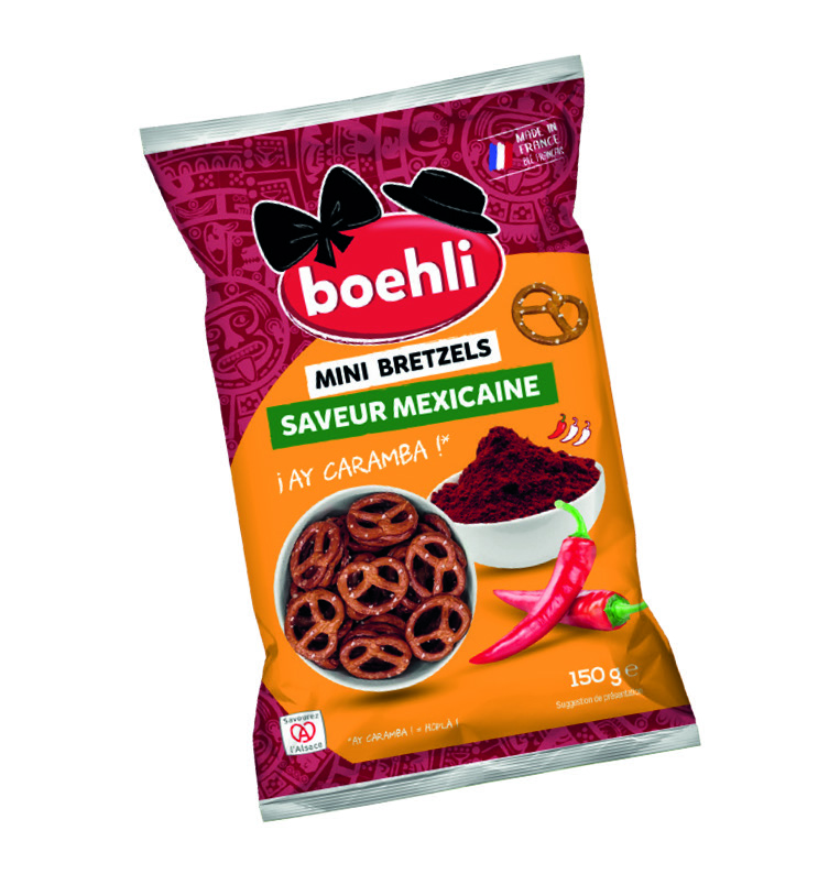 SACHET DE MINI BRETZELS SAVEURS