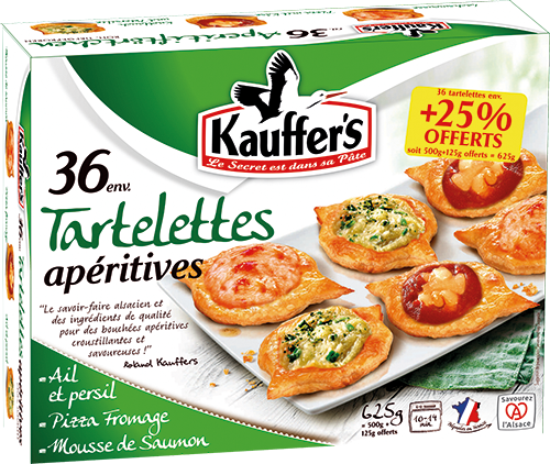 36 TARTELETTES APÉRITIVES