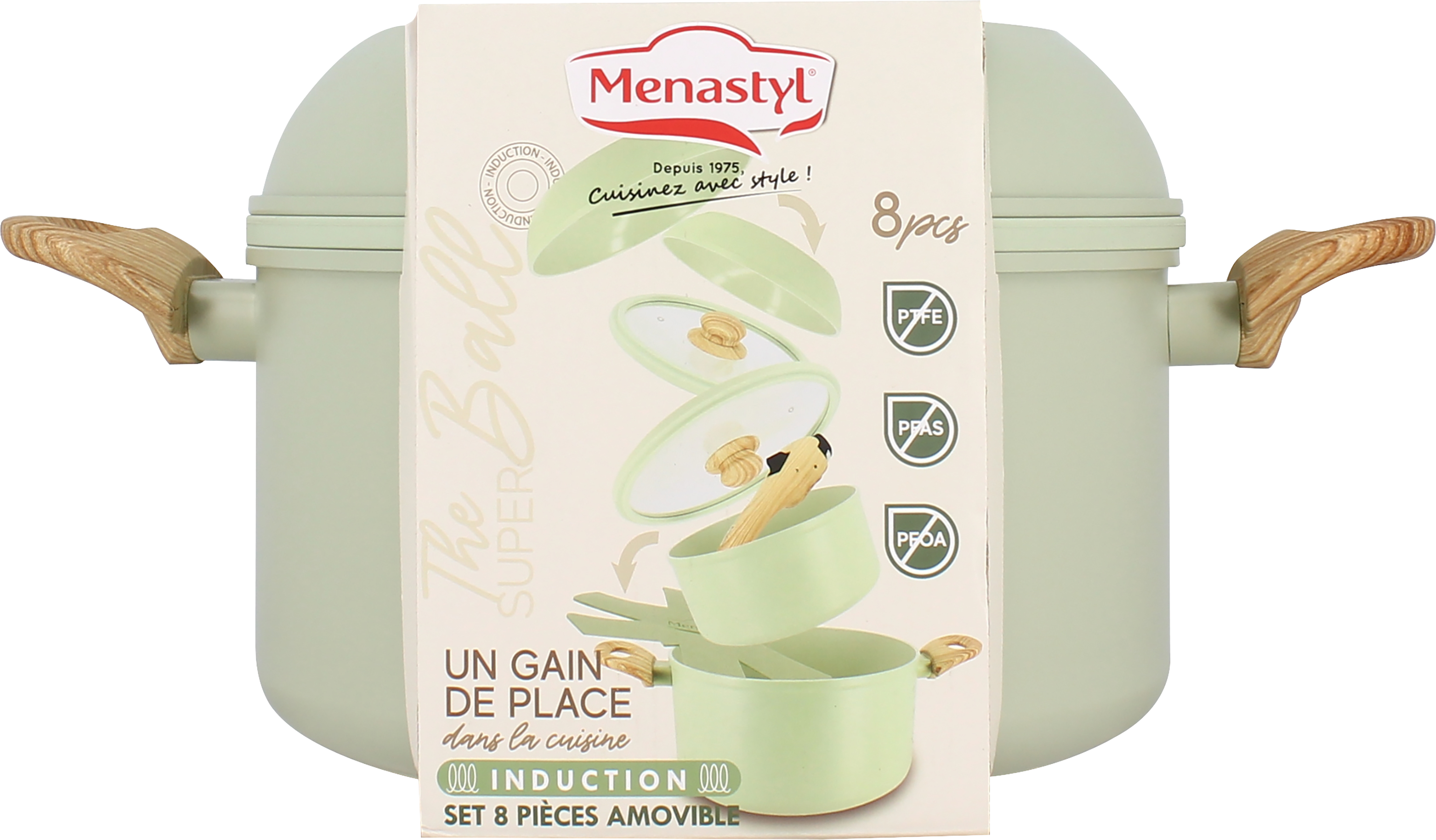 SET 8 PIÈCES SUPER BALL