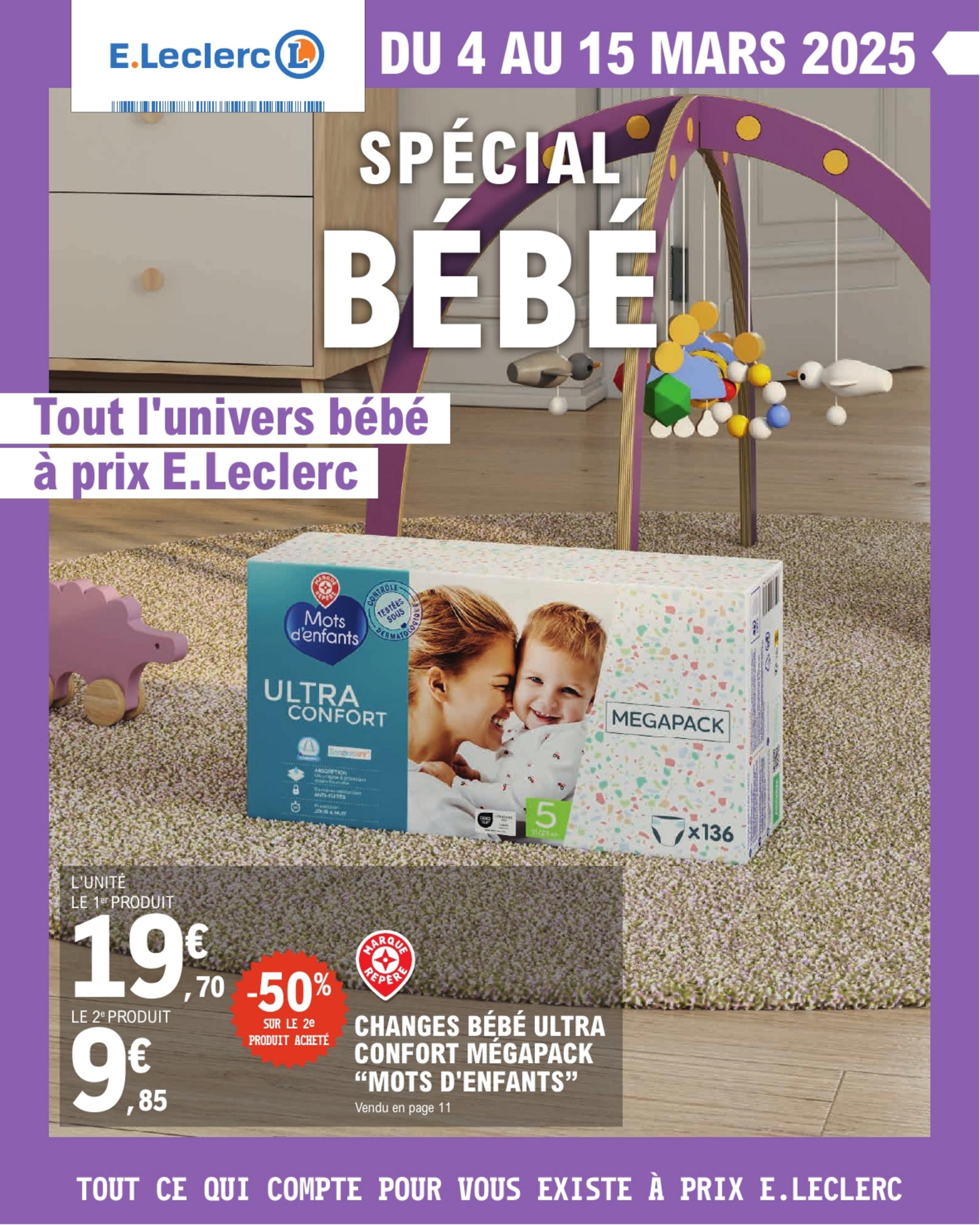 image du catalogue bébé - Du 4 au 15 mars 2025