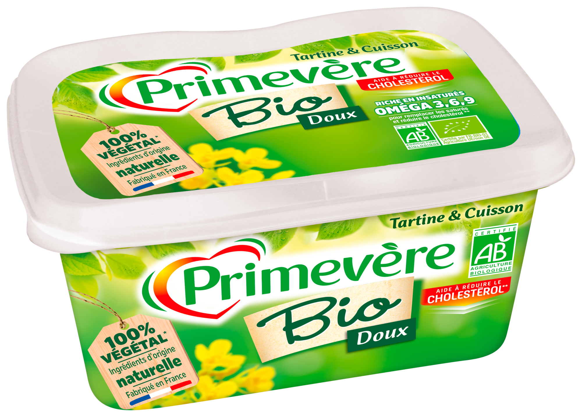 Primevère Tartine & cuisson bio doux 55% Mat. Gr.