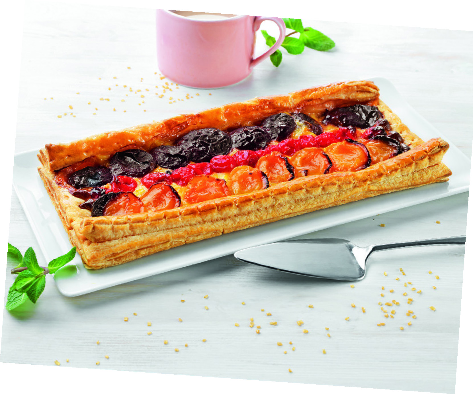 BANDE FEUILLETÉE SUCRÉE MULTIFRUITS