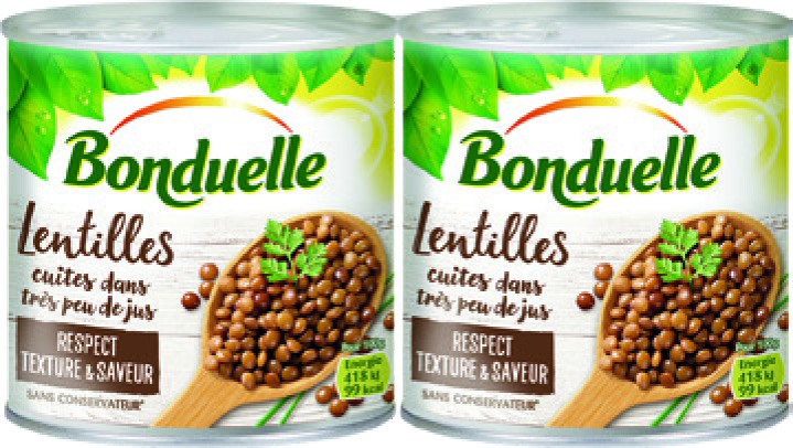 LENTILLES CUITES DANS TRÈS PEU DE JUS