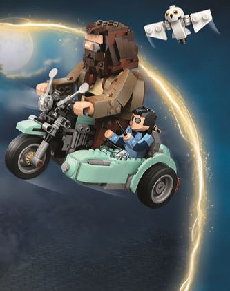 LA BALADE EN MOTO DE HAGRID ET HARRY