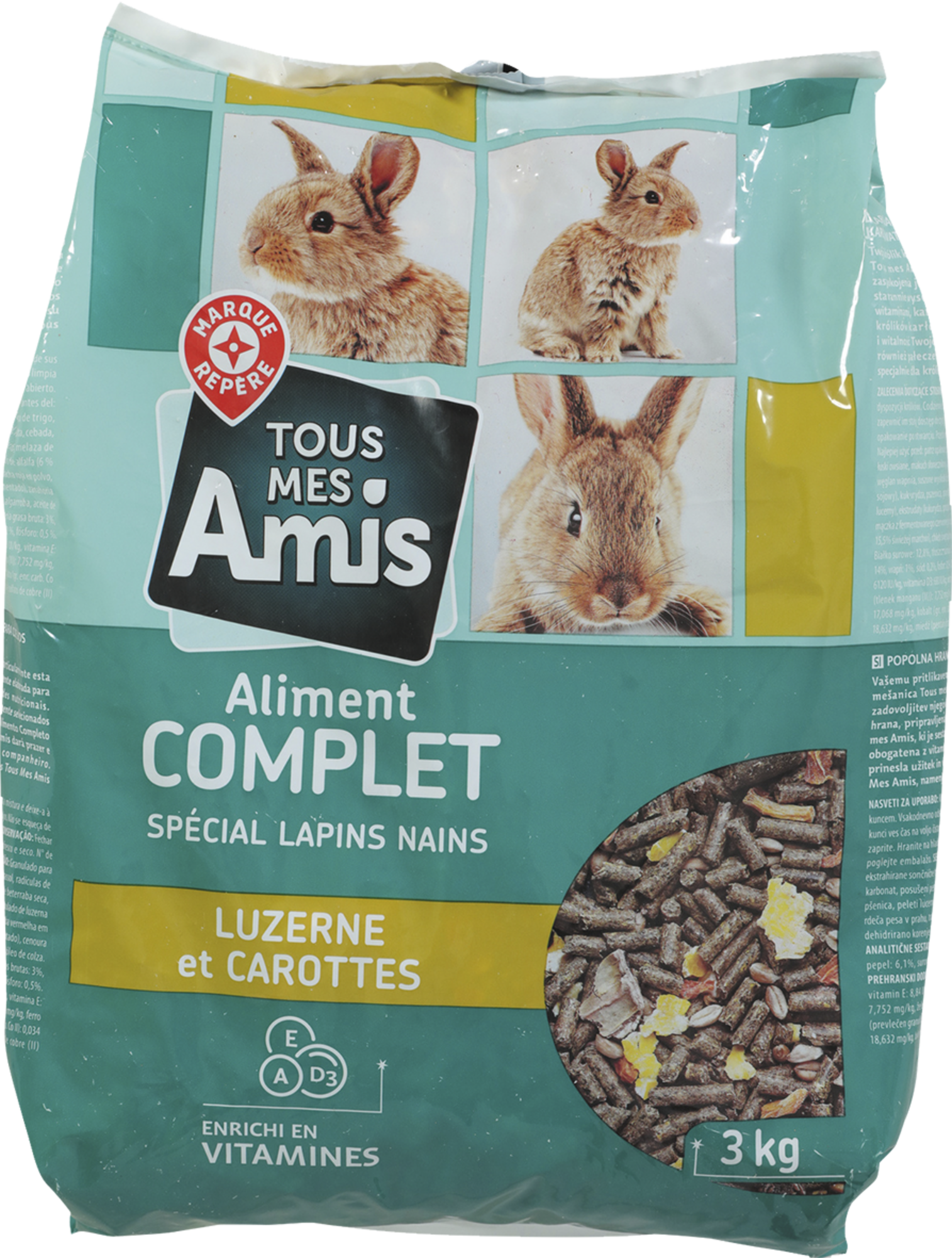 MENU COMPLET LAPIN