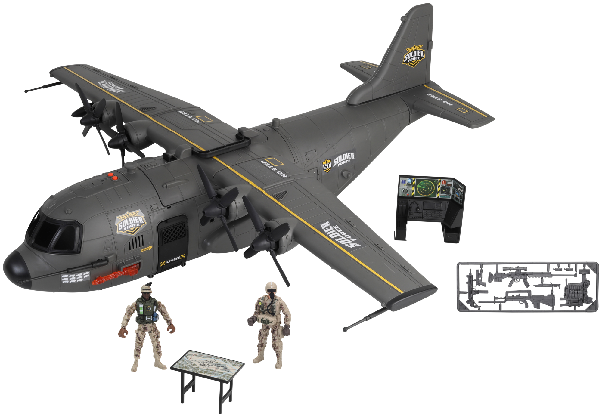 AVION CARGO HERCULES SOLDIER FORCE