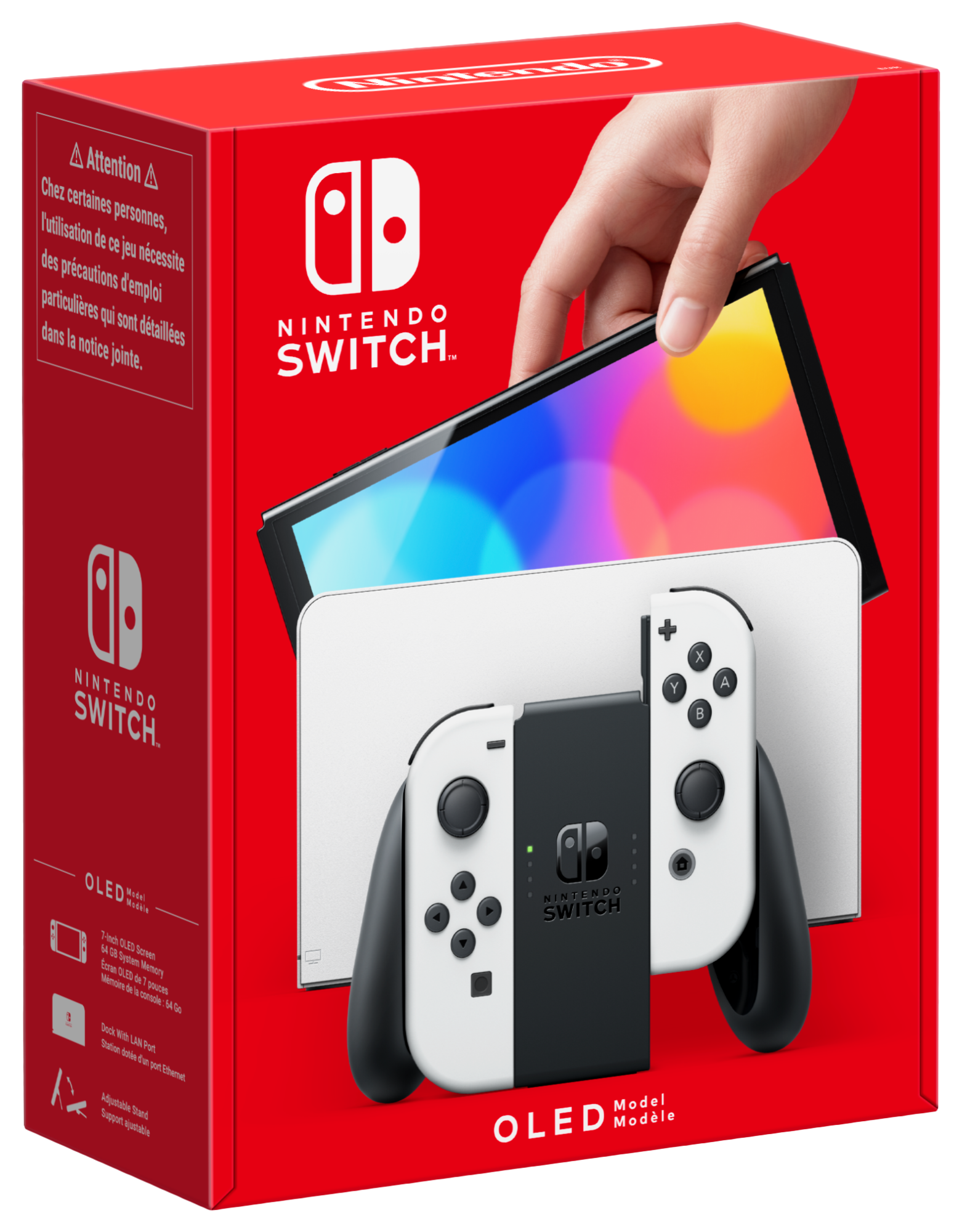CONSOLE SWITCH (Modèle OLED) + 1 JEU AU CHOIX
