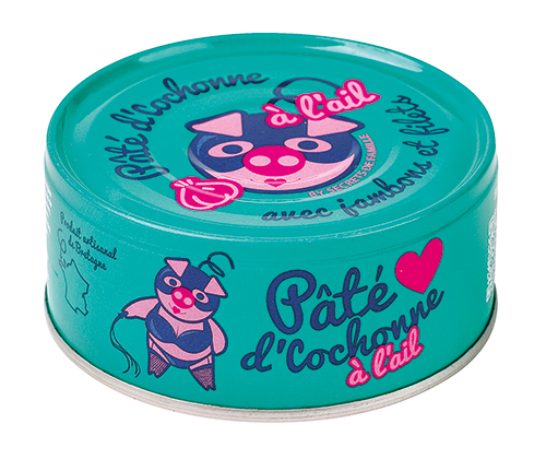 PÂTÉ D’COCHONNE À L’AIL
