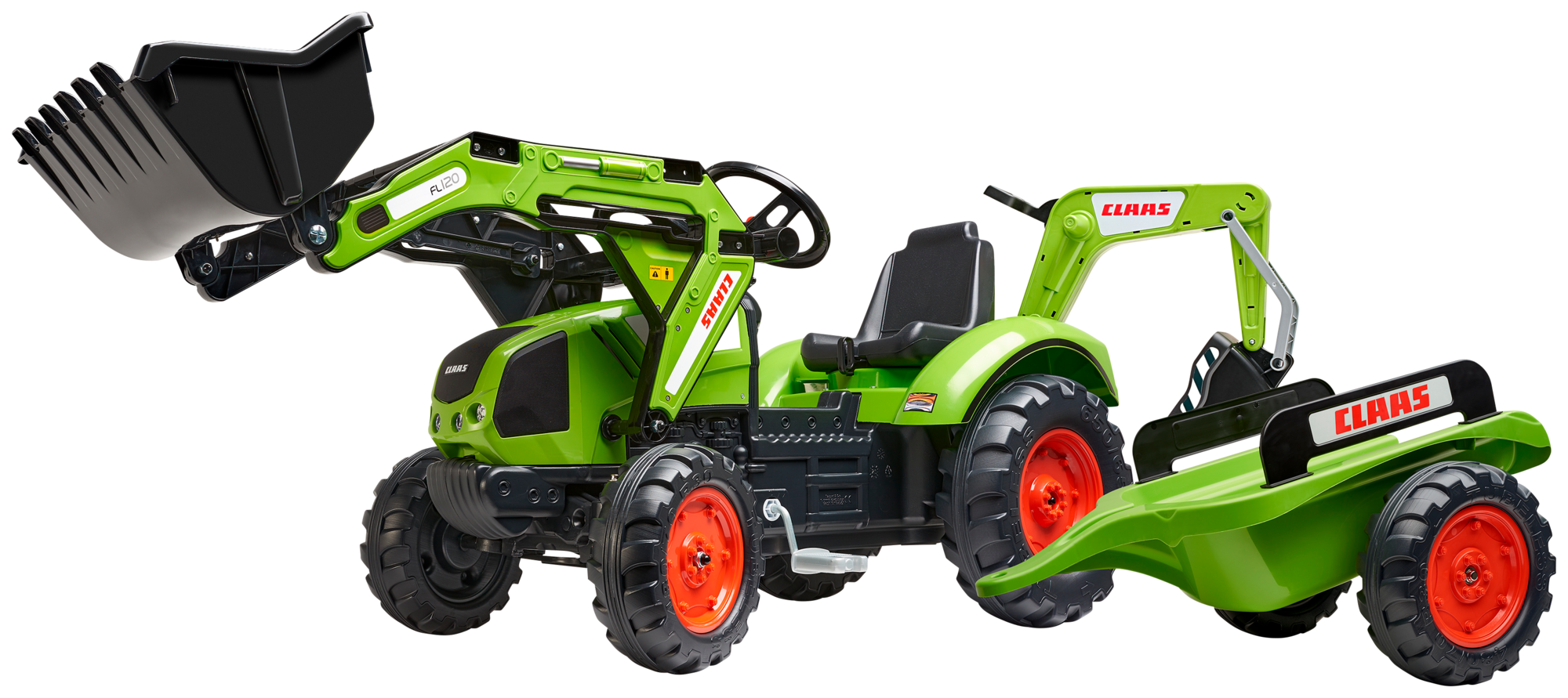 TRACTOPELLE à pédales 