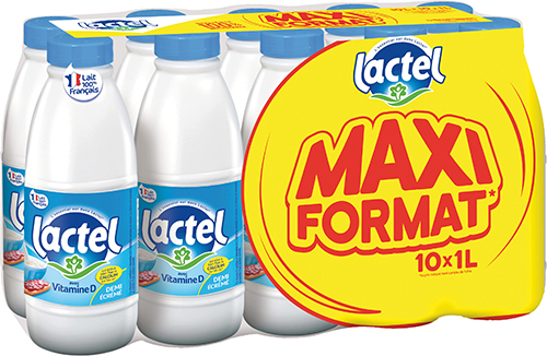 LAIT DEMI-ÉCRÉMÉ UHT AVEC VITAMINE D