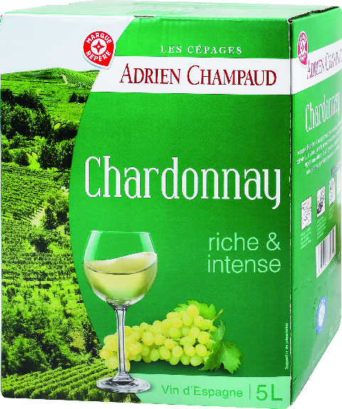 VSIG(1) VIN D’ESPAGNE ADRIEN CHAMPAUD CHARDONNAY