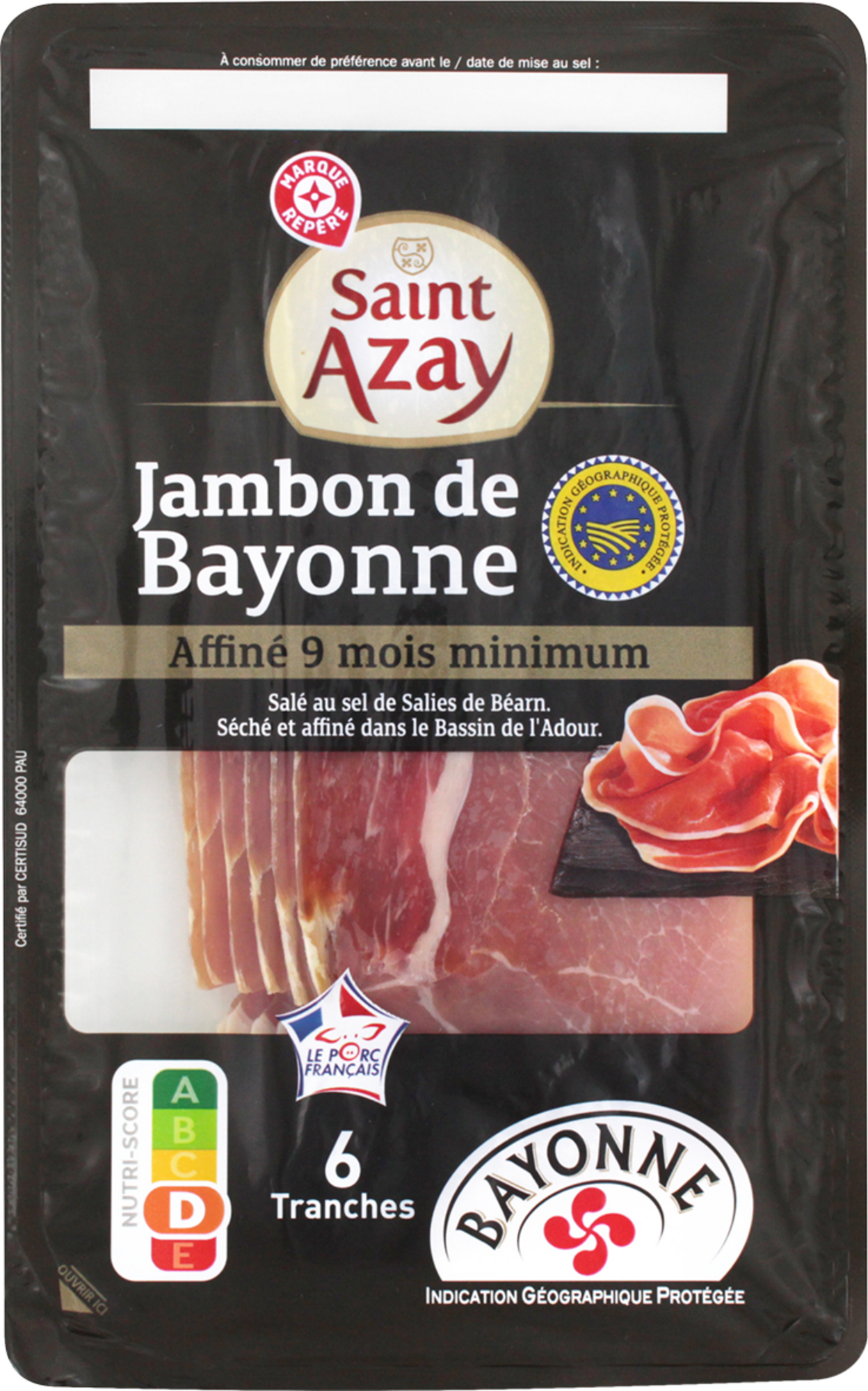 JAMBON DE BAYONNE IGP