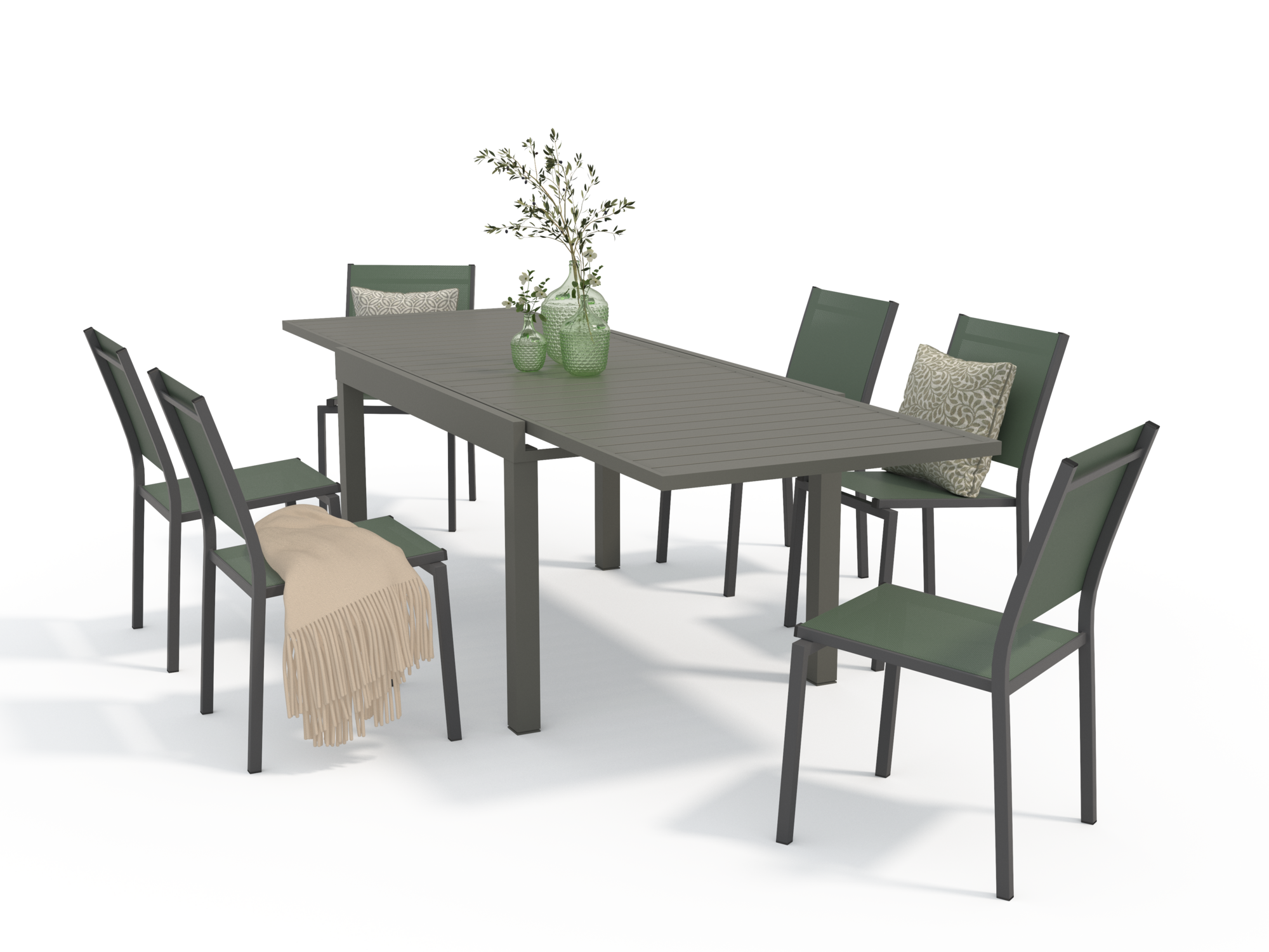 TABLE RECTANGULAIRE EXTENSIBLE