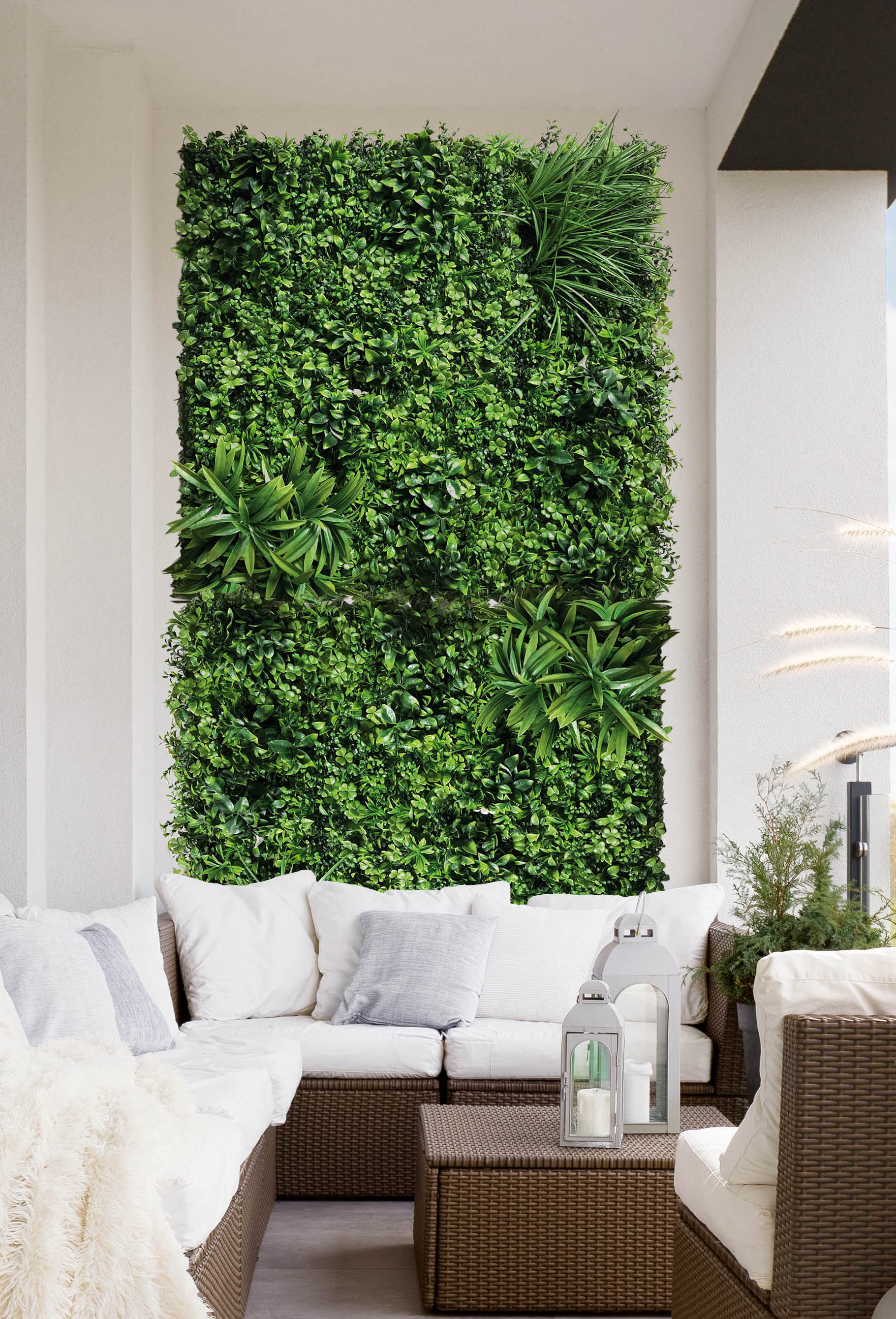 MUR VÉGÉTAL ARTIFICIEL PHOTINIA
1 X 1 M
