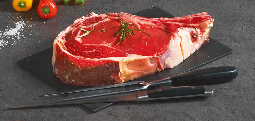 VIANDE BOVINE : CÔTE AVEC OS *** À GRILLER