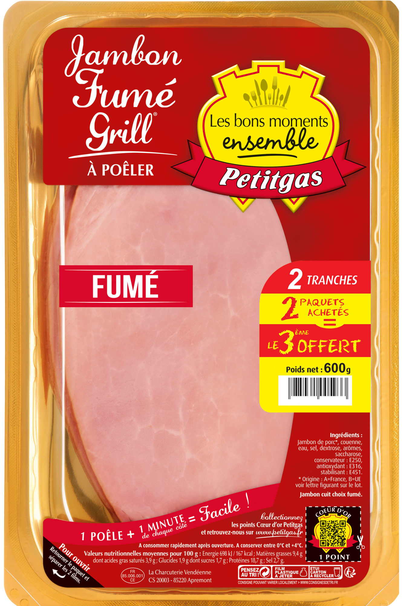 JAMBON FUMÉ GRILL