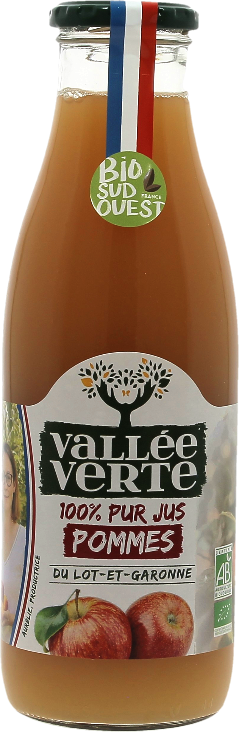 PUR JUS DE POMME BIO
DU LOT-ET-GARONNE
