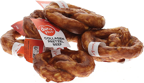 PRETZEL AU COLLAGÈNE AU BŒUF À MÂCHER POUR CHIEN