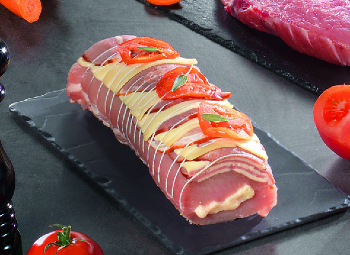 RÔTI FILET DE PORC FAÇON ORLOFF