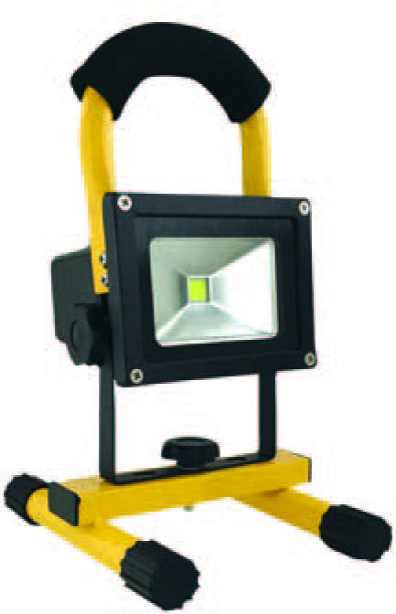 PROJECTEUR LED DE CHANTIER RECHARGEABLE PORTABLE(1) 