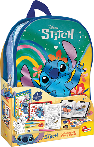 SAC À DOS DESSIN COLORIAGE LICENCE STITCH