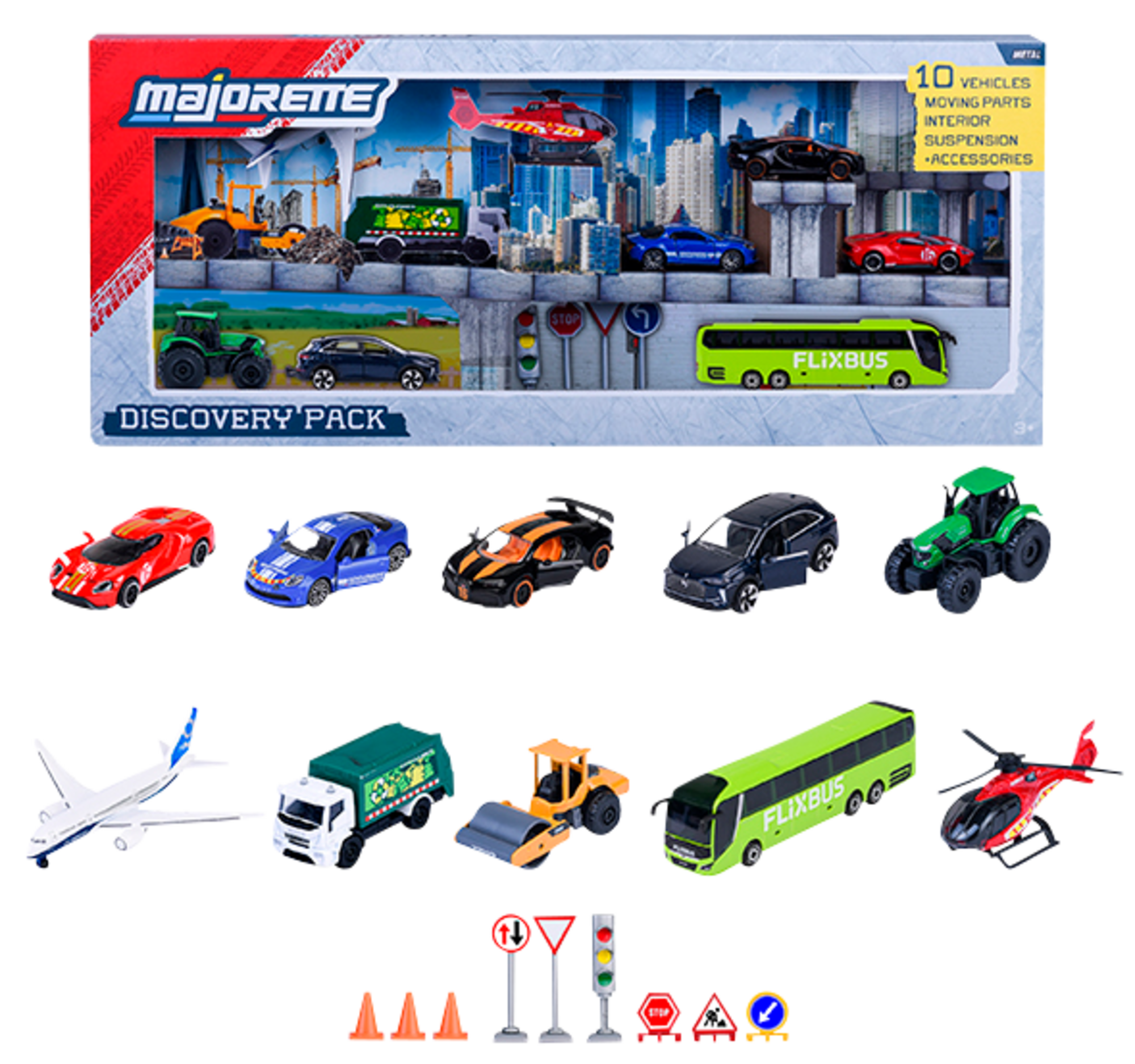 COFFRET DéCOUVERTE 10 Véhicules 