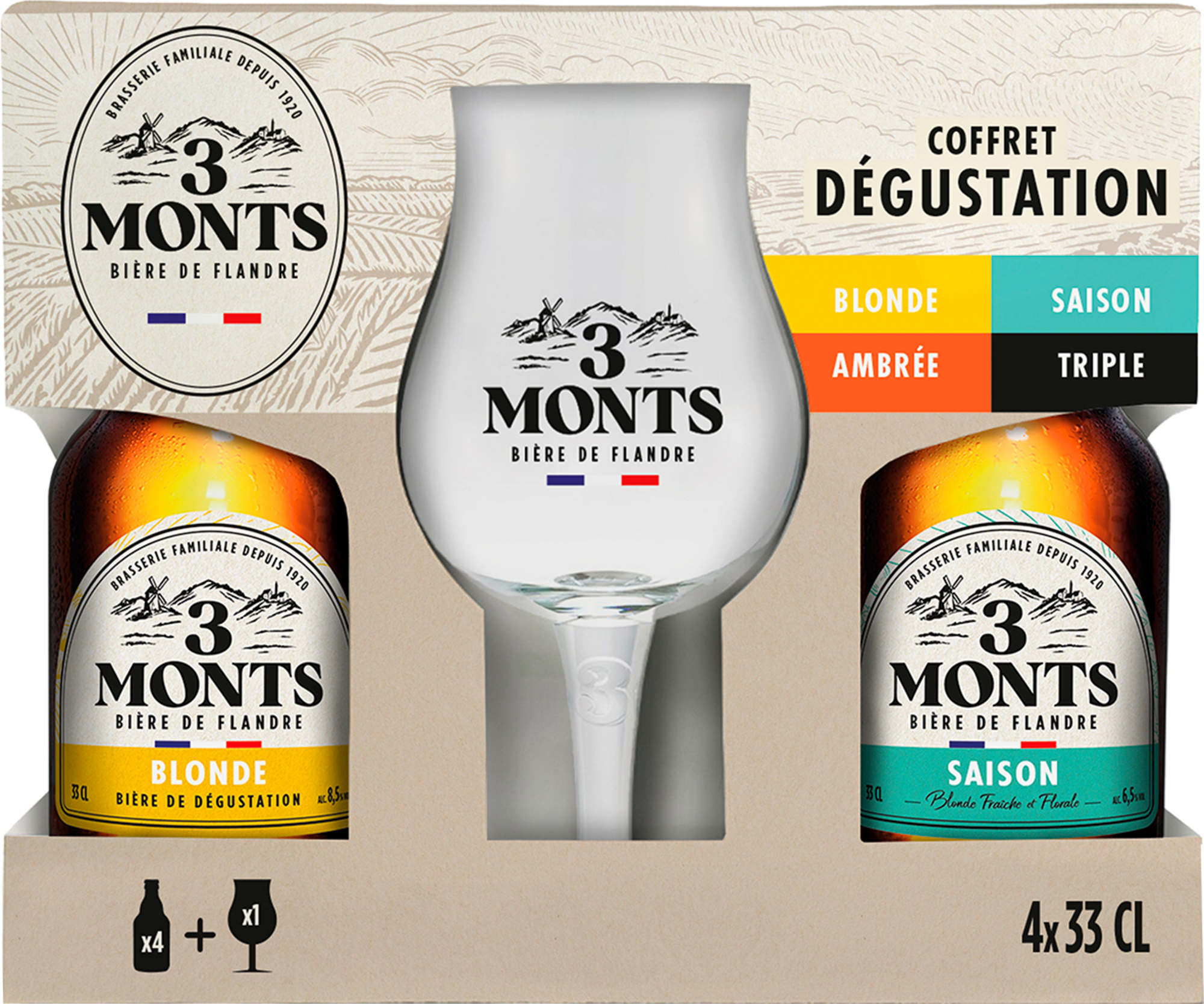 COFFRET DE DÉGUSTATION DE BIÈRES