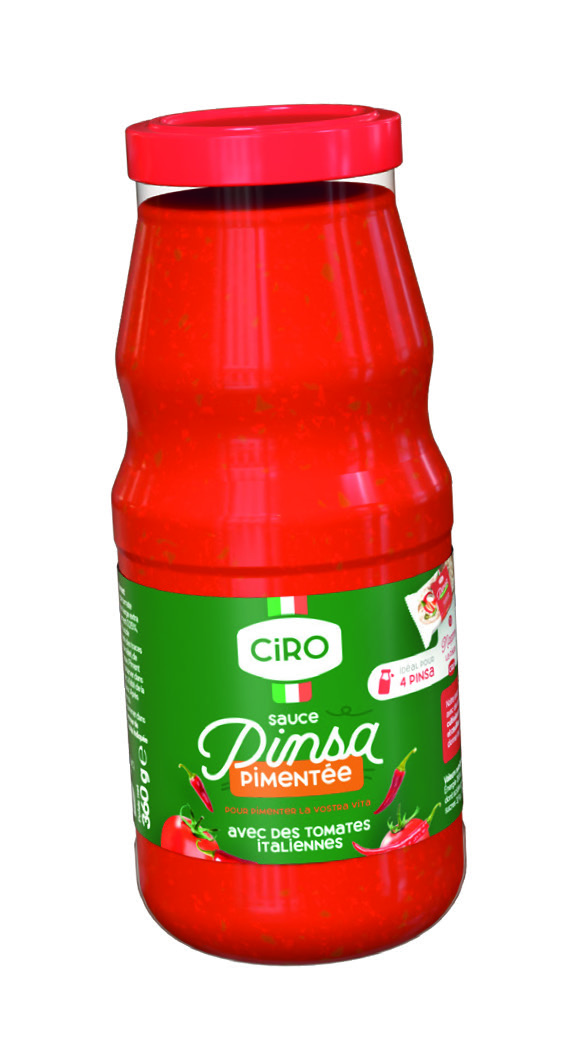 SAUCE PINSA BASILIC OU PIMENTÉE