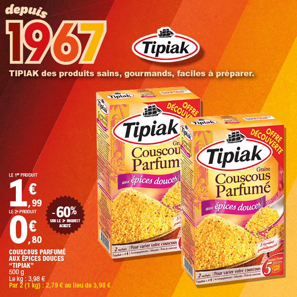 COUSCOUS PARFUMÉ AUX ÉPICES DOUCES