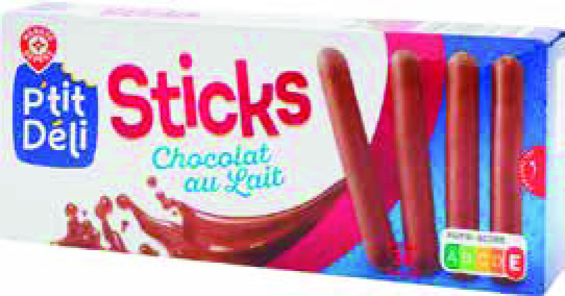 STICKS AU CHOCOLAT AU LAIT