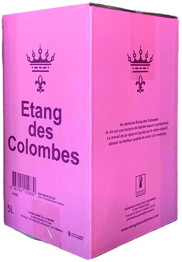 IGP PAYS D’OC ROSÉ ÉTANG DES COLOMBES