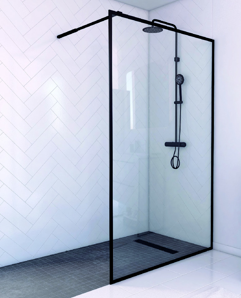 PAROI DE DOUCHE À L’ITALIENNE