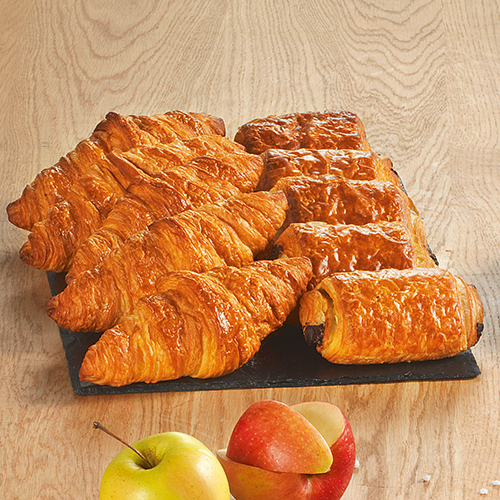 2 PAINS AU CHOCOLAT + 2 CROISSANTS