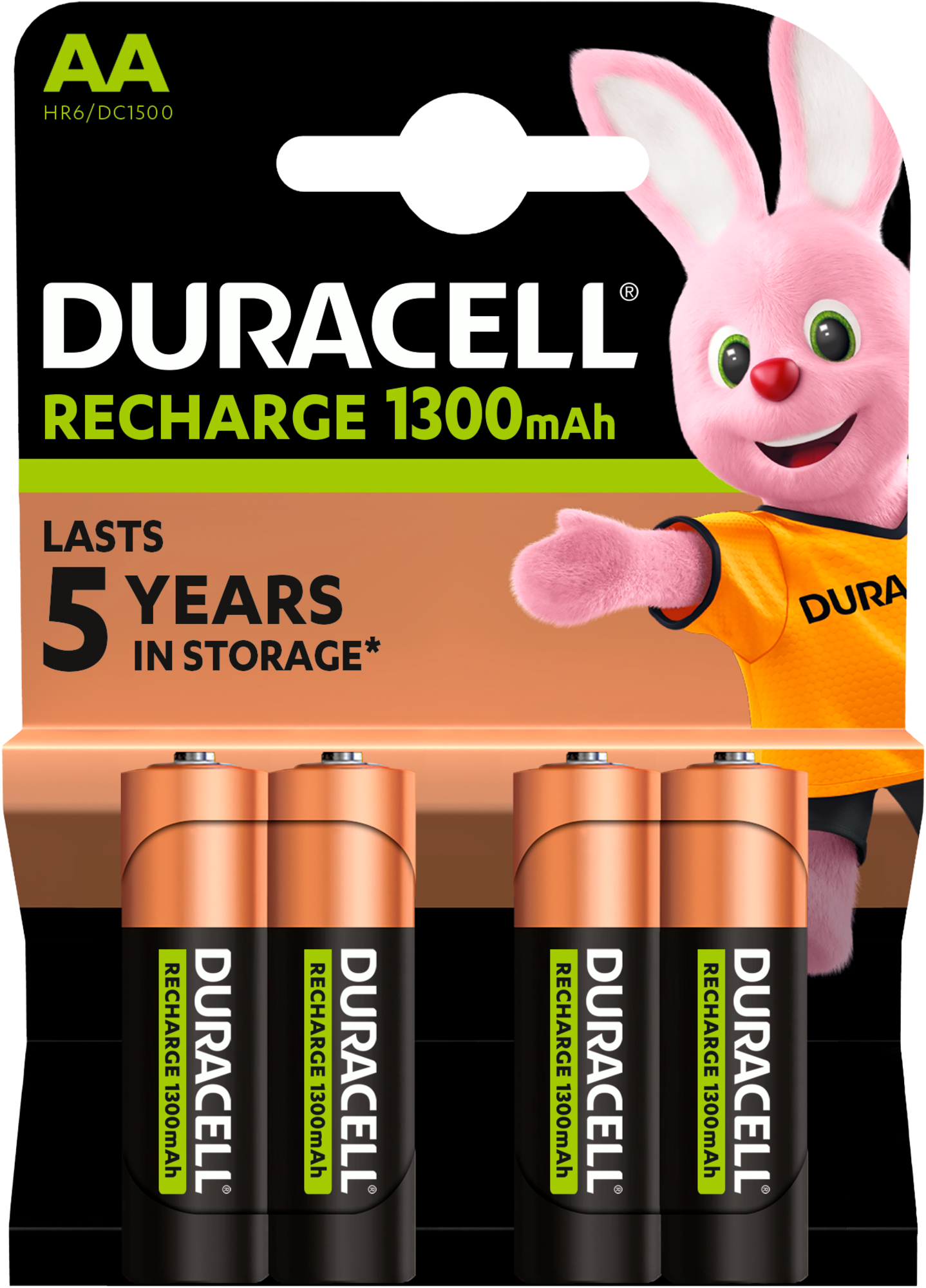 LOT DE 4 PILES RECHARGEABLES