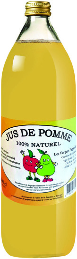 JUS DE POMME LES VERGERS FAGUSSIENS