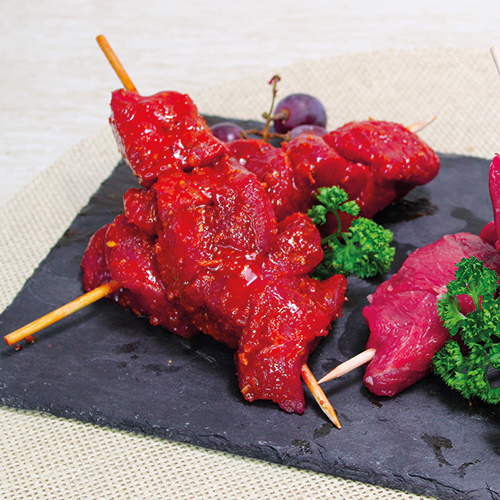 BROCHETTE DE BŒUF MARINÉE
