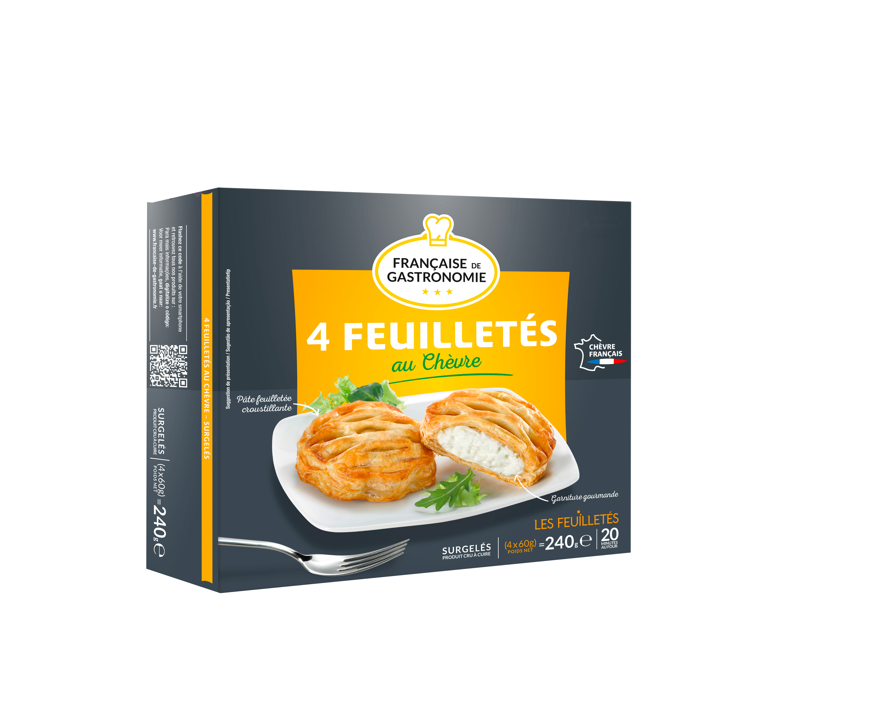 4 FEUILLETES SURGELES