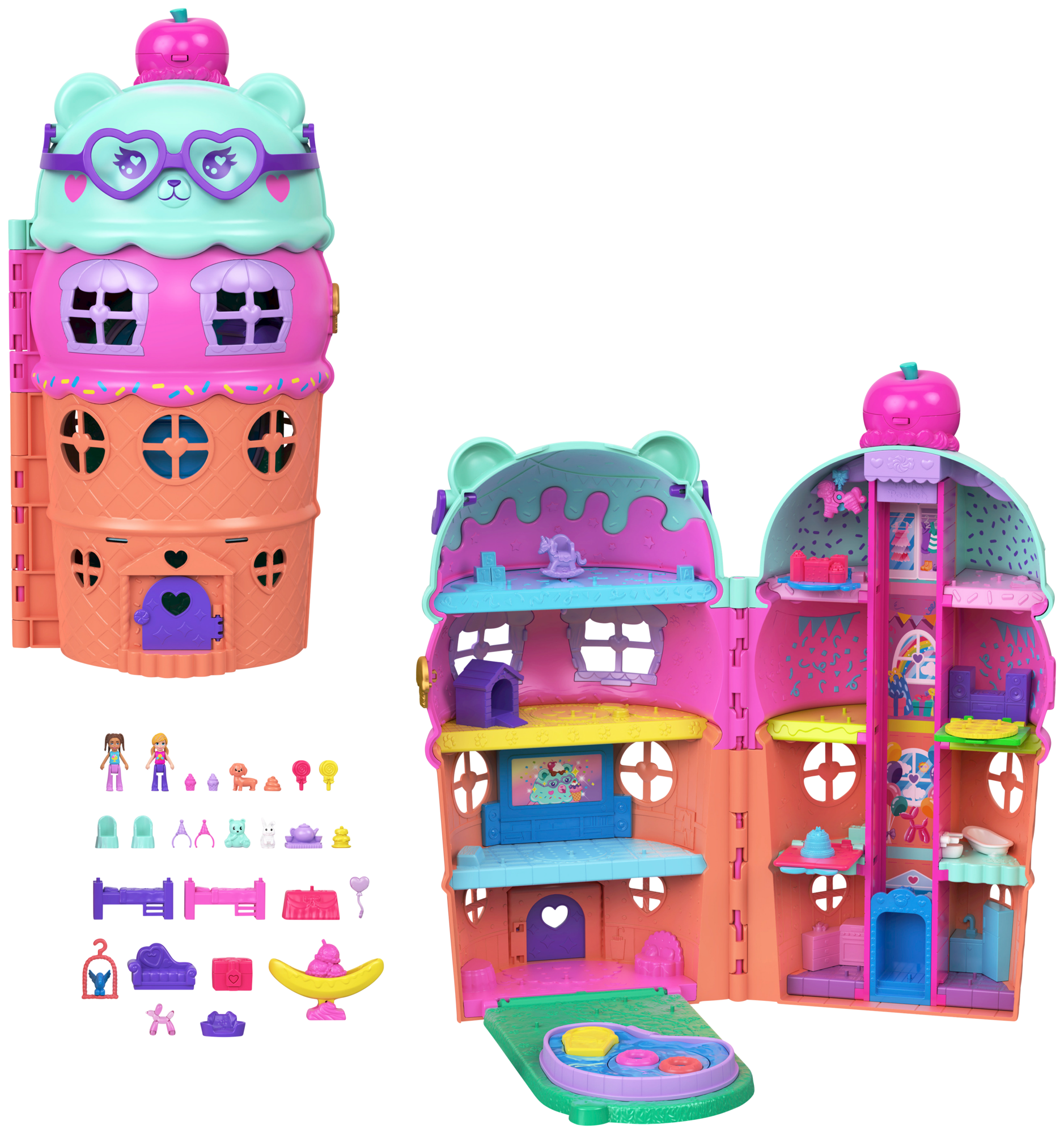 Maison cornet de glace